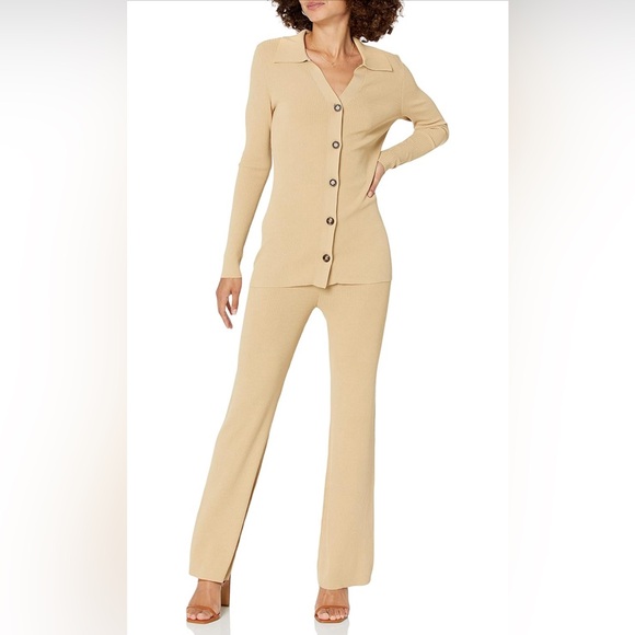 Amazon The Drop Ellison matching set in Curds and Whey - Picture 1 of 4